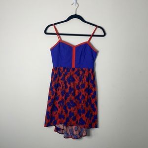 Cope Blue & Orange Sundress Size XS